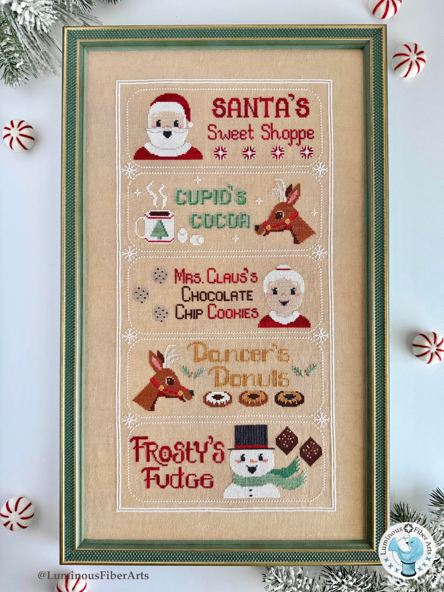 Santa's Sweet Shoppe | Luminous Fiber Arts