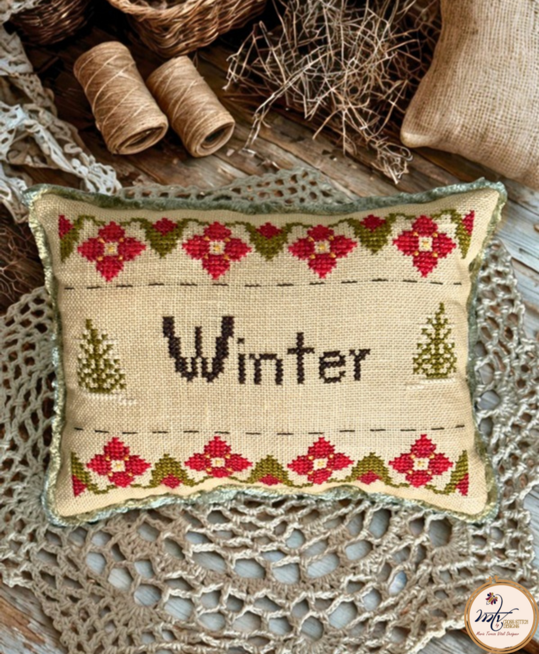 Seasonal Pincushions - Winter | MTV Designs