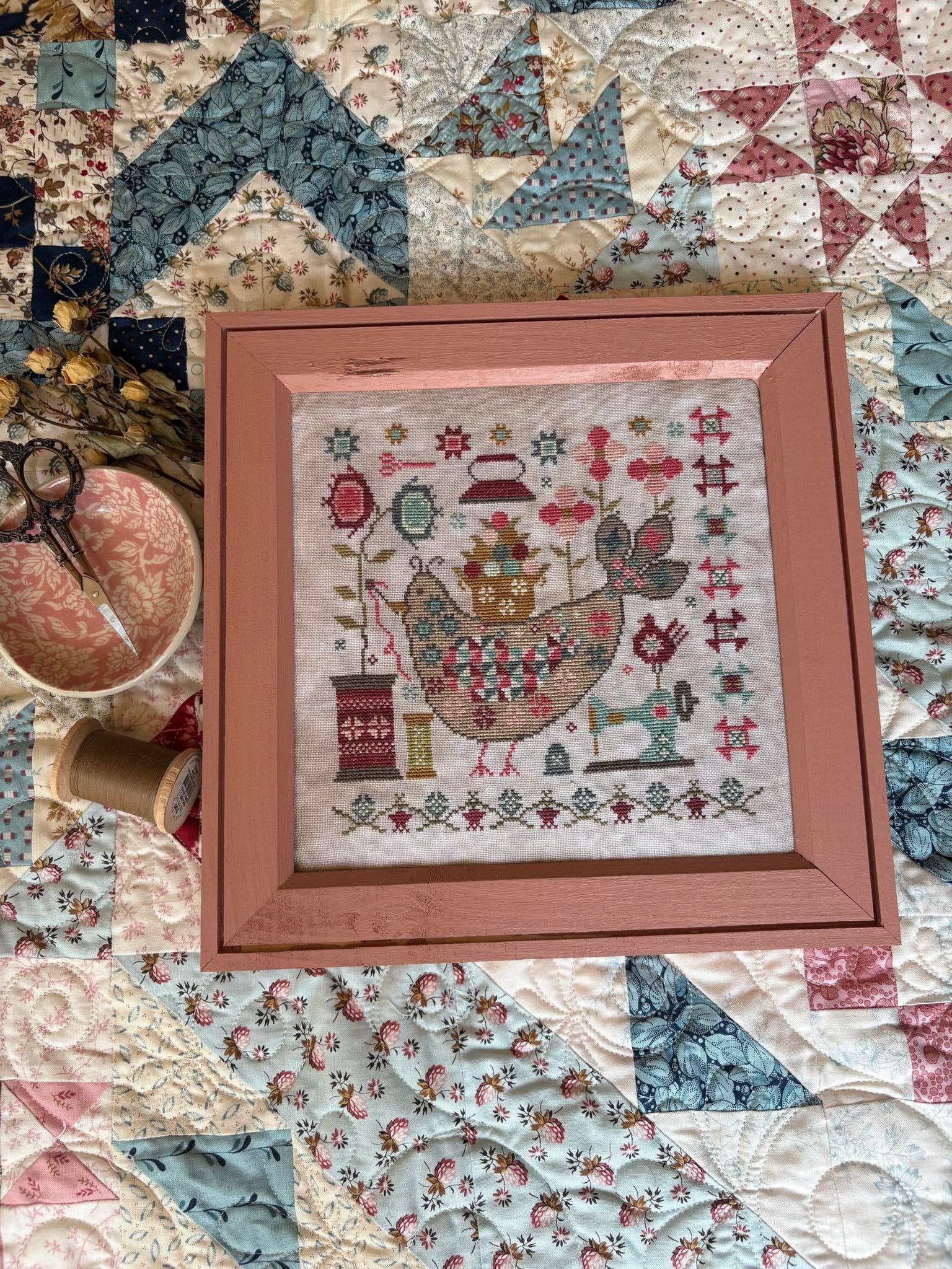 Quilty Bird | Pansy Patch Quilts and Stitchery