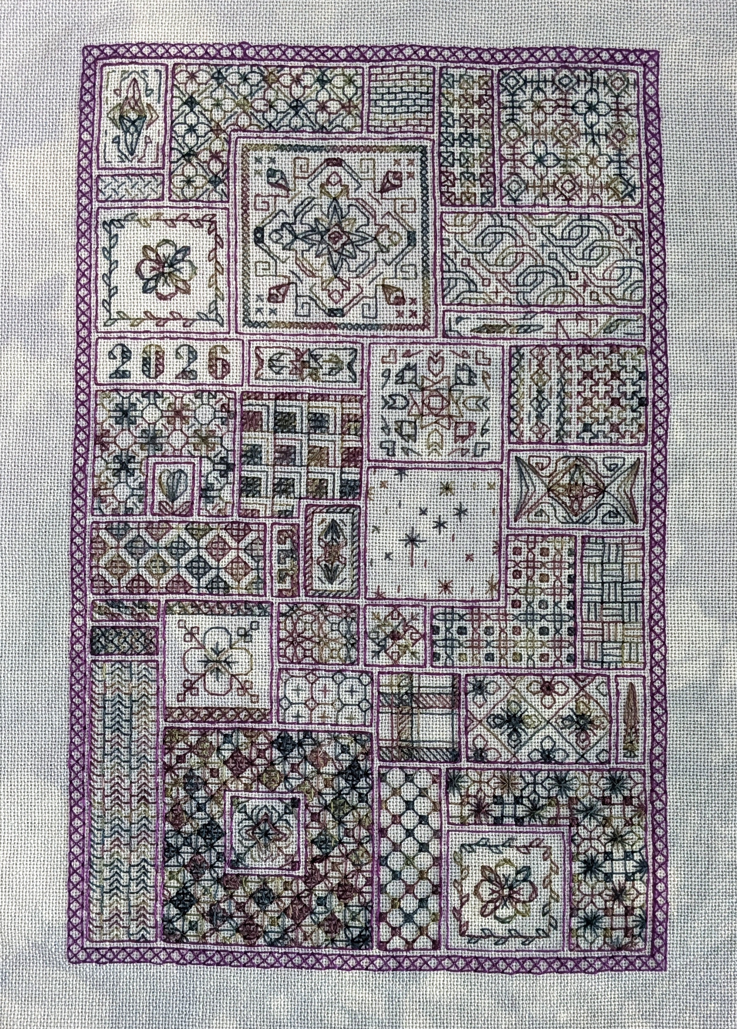 Box It Up Sampler | Unseamly Stitches