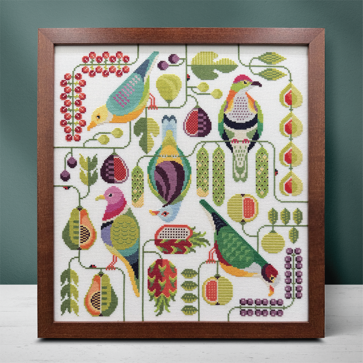 Fruit Dove Frenzy* | Boomerang Stitches