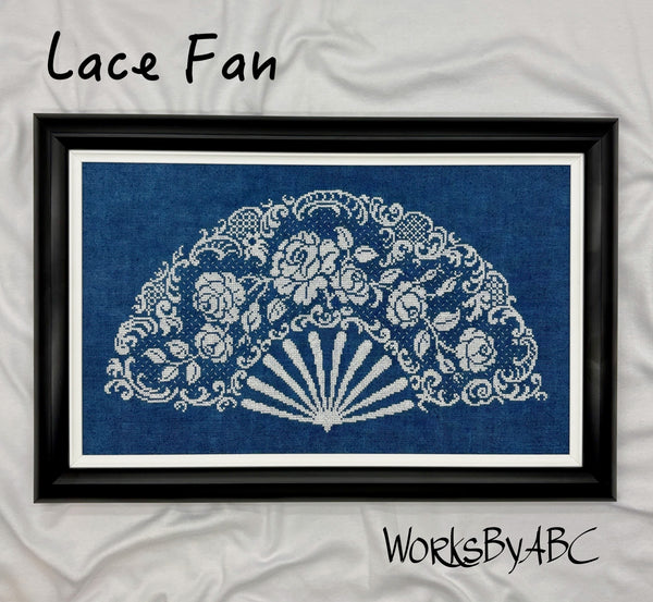 Lace Fan | Works By ABC – Liberty Hill Needleworks, LLC