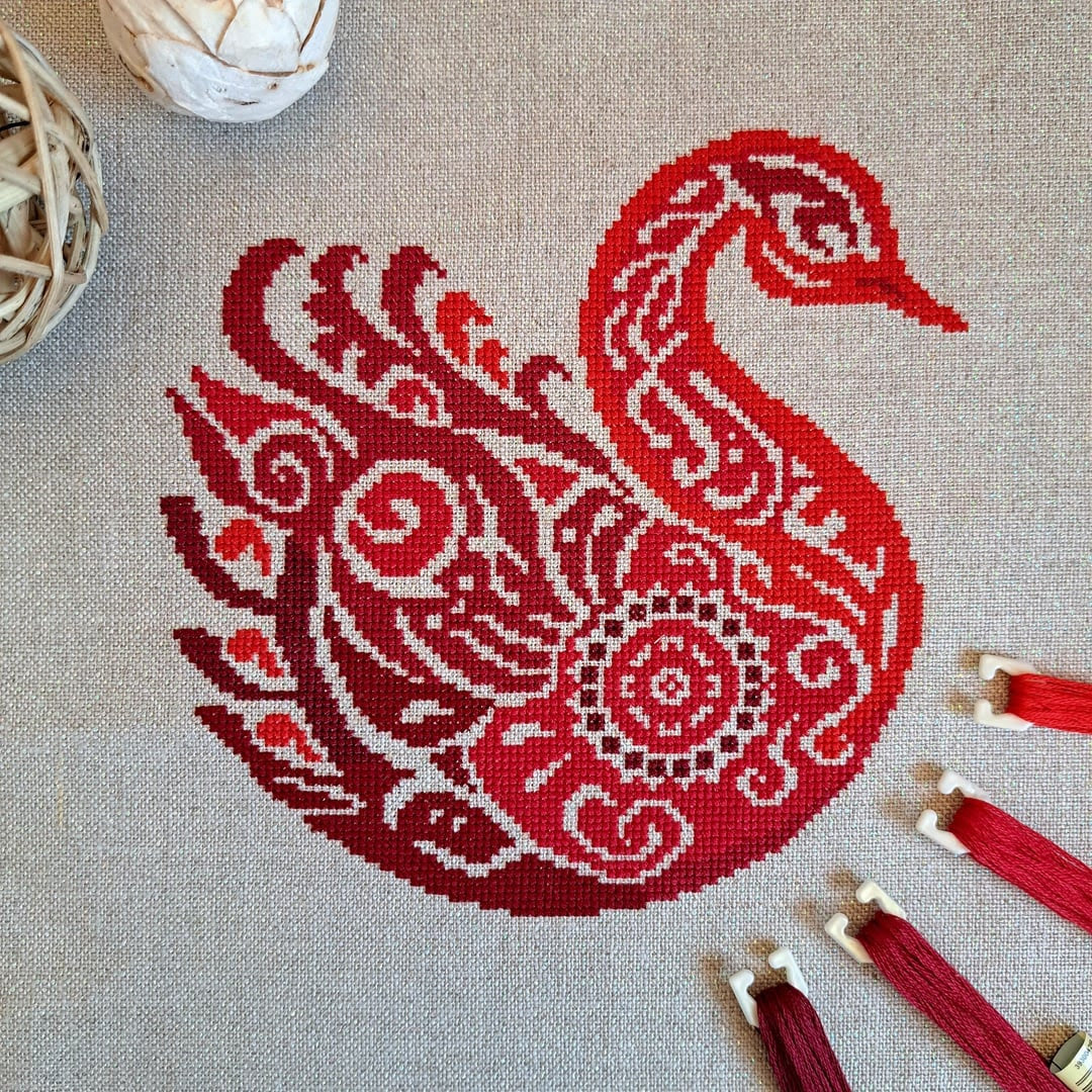 Swan | Artmishka Cross Stitch