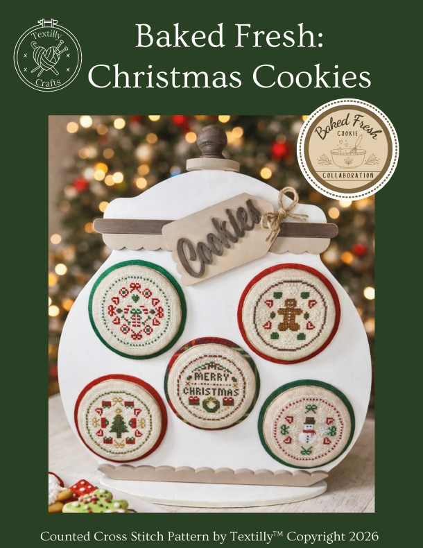 Baked Fresh: Christmas Cookies | Textilly