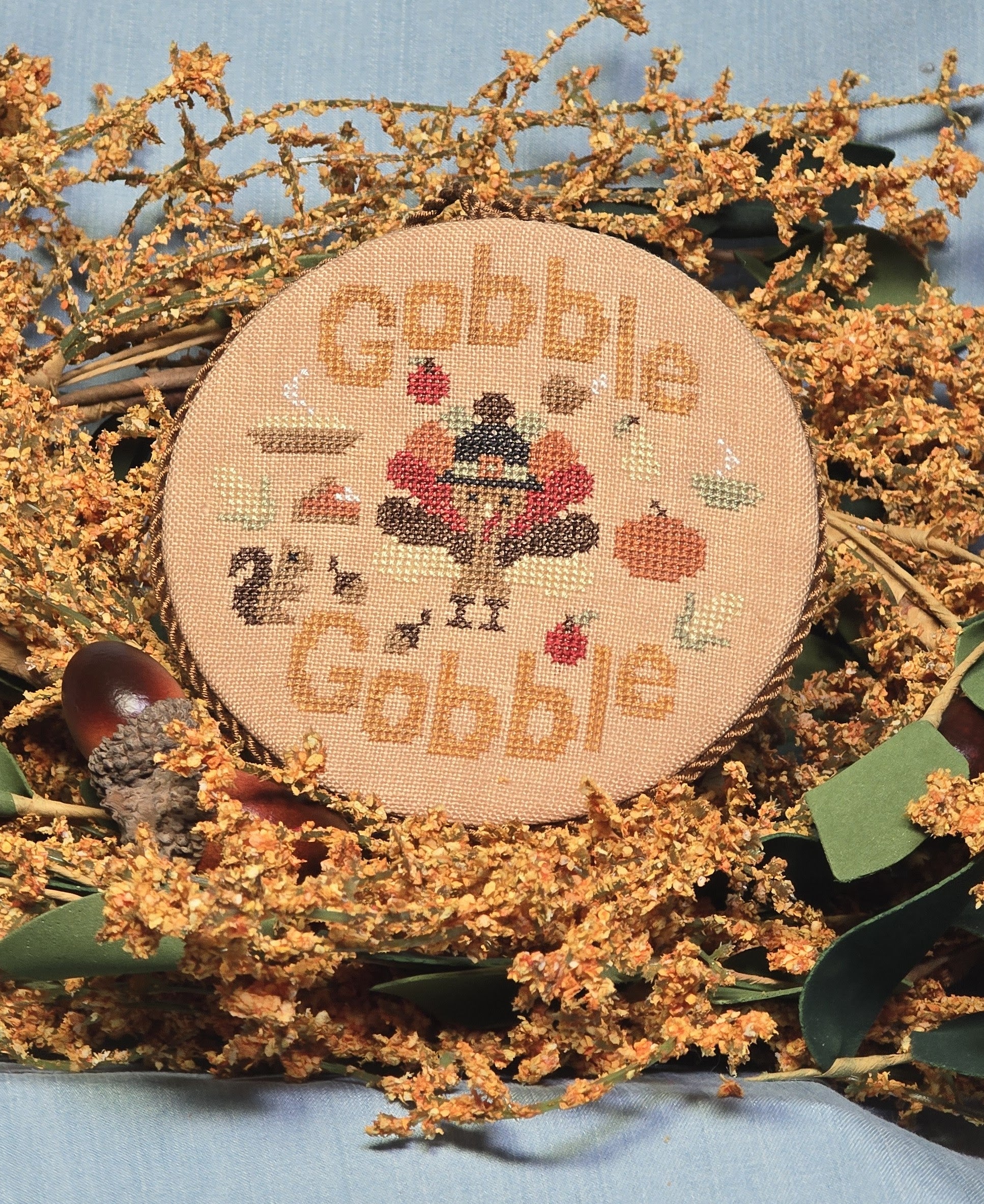 Gobble Bauble | Wildflower Stitching