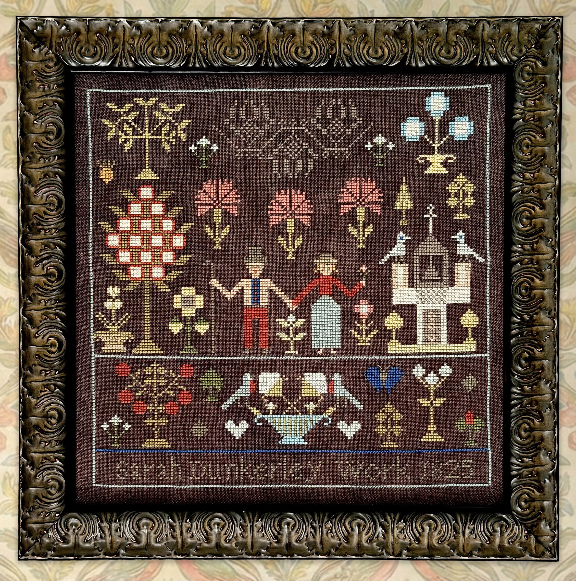 Sarah Dunkerley 1825 | Fox and Rabbit