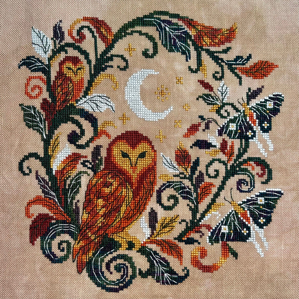 Mystical Owls | The Stitchin' Kitten Designs