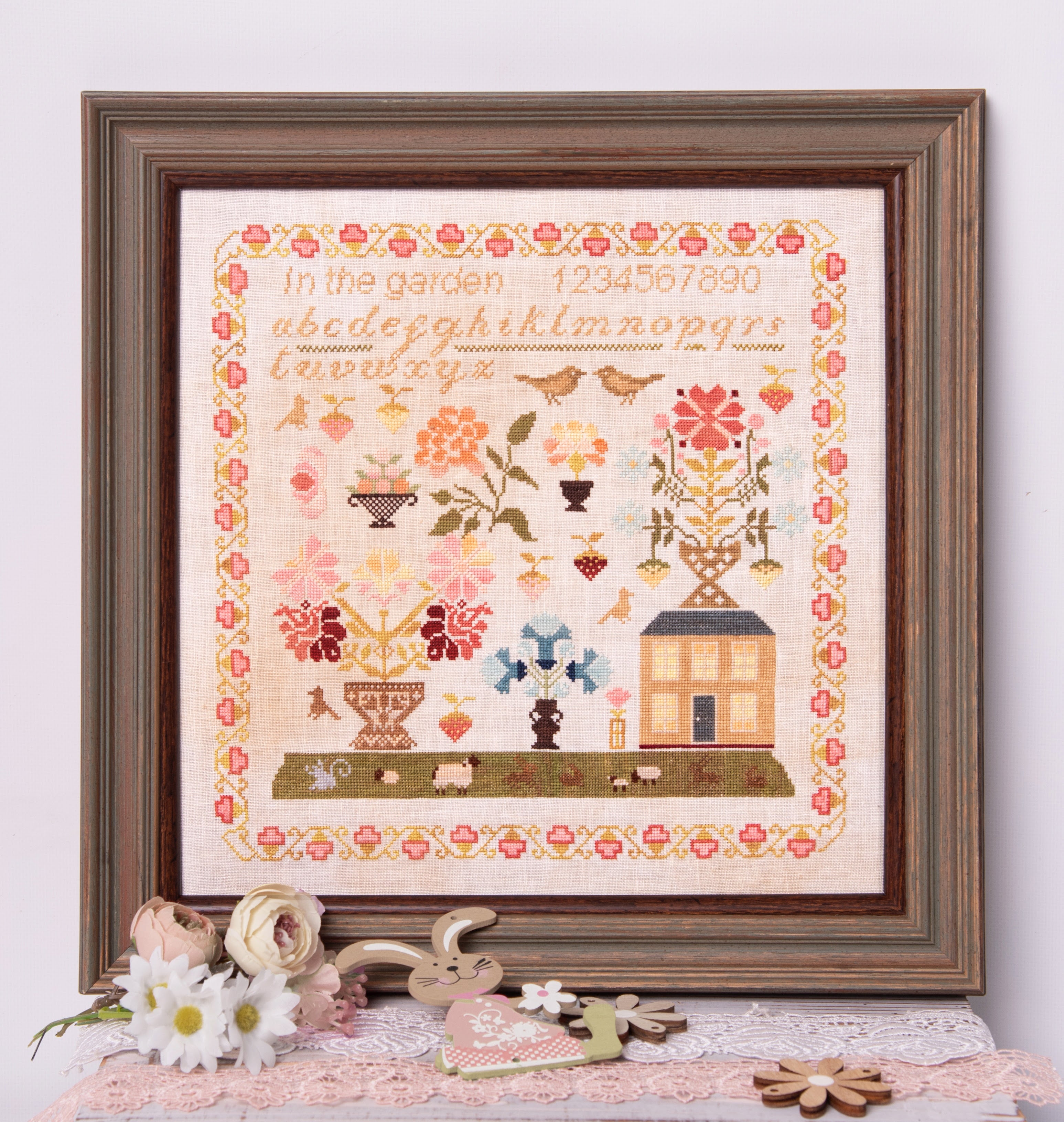 In The Garden | Samplers and Primitives
