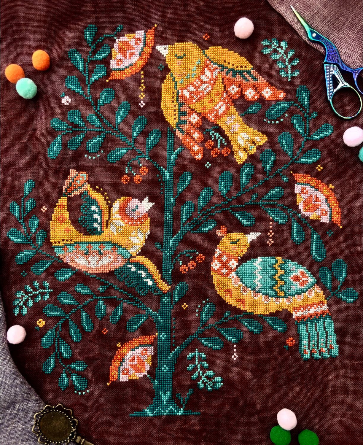 Songbirds and Berries | Quaternion Creations