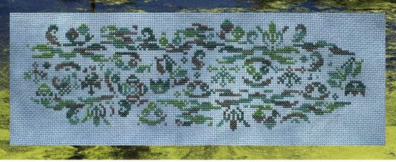 Reflections of Algae | Rebel Stitcher Designs