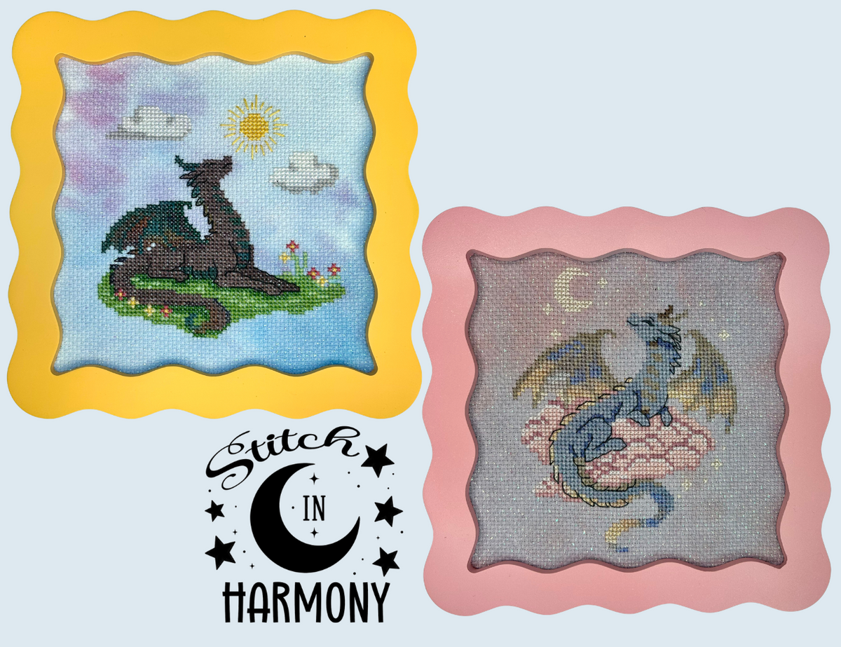Dainty Dragons | The Stitchin' Kitten Designs