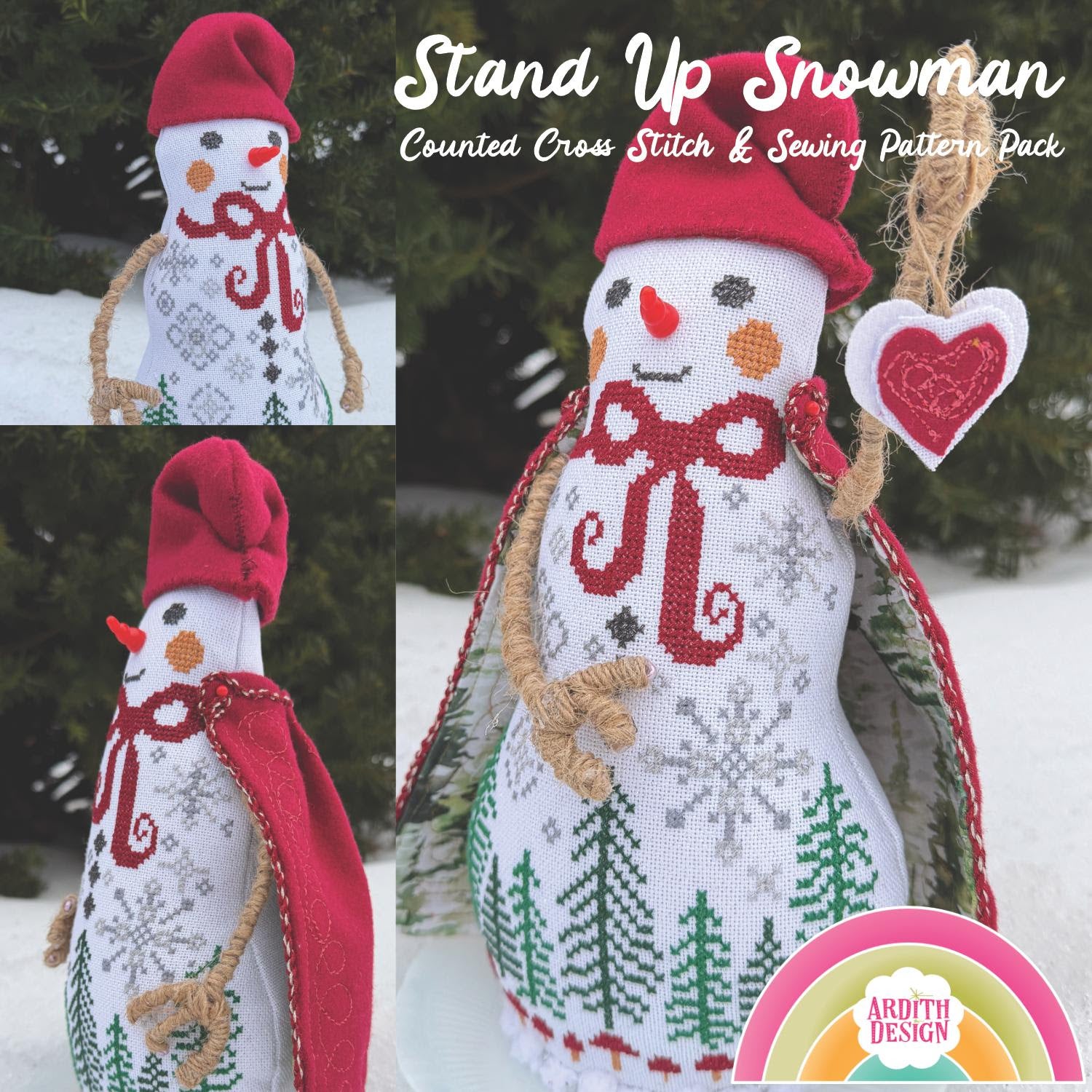 Stand Up Snowman | Ardith Design