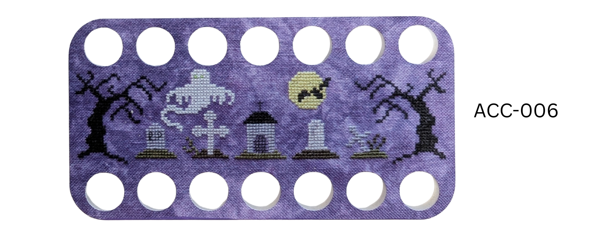 Halloween Floss Keep - Graveyard | The Mindful Needle