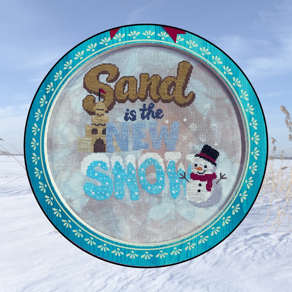 Sand is the New Snow | Barefoot Needleart