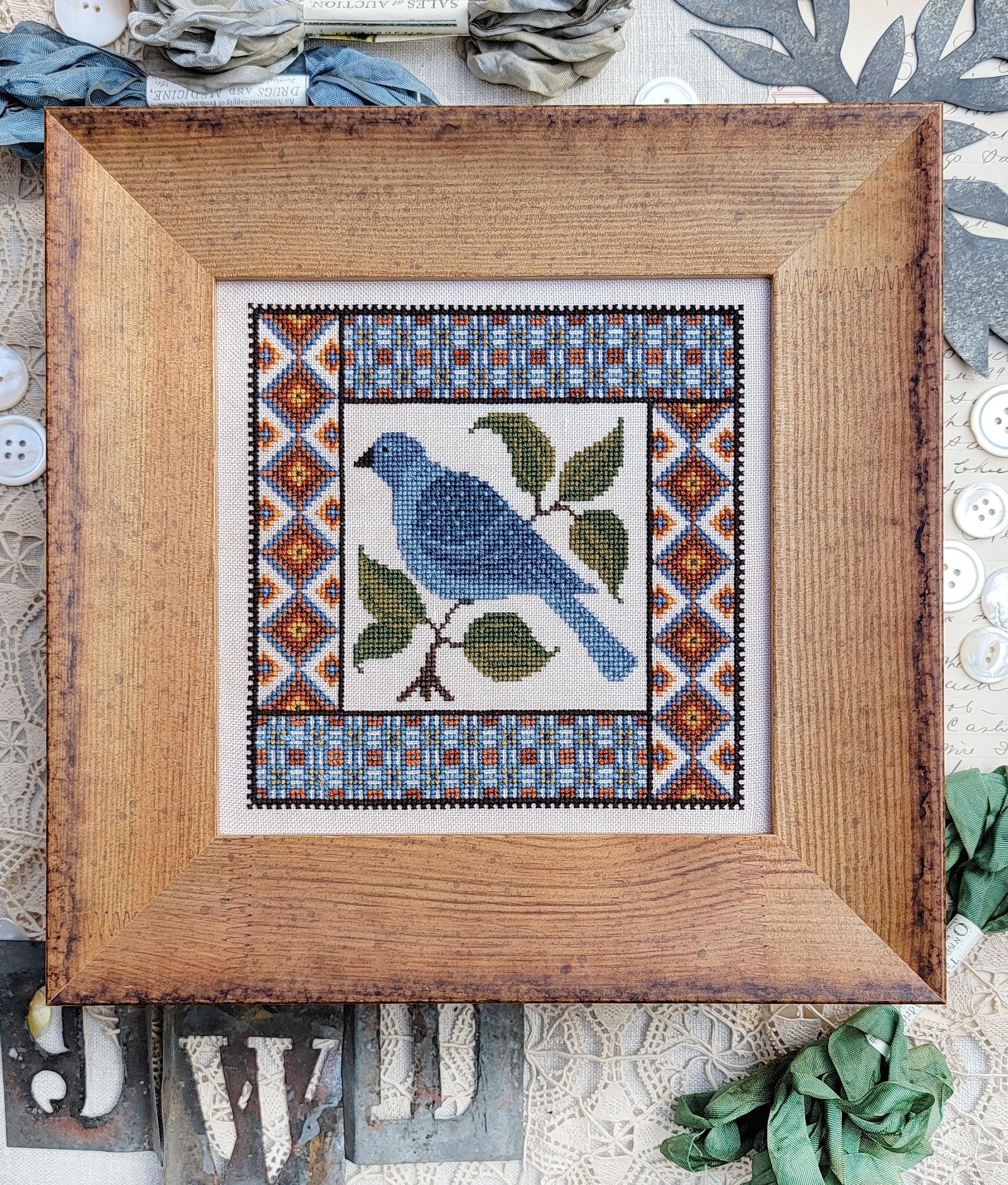 Plaid Bird | Hello From Liz Mathews
