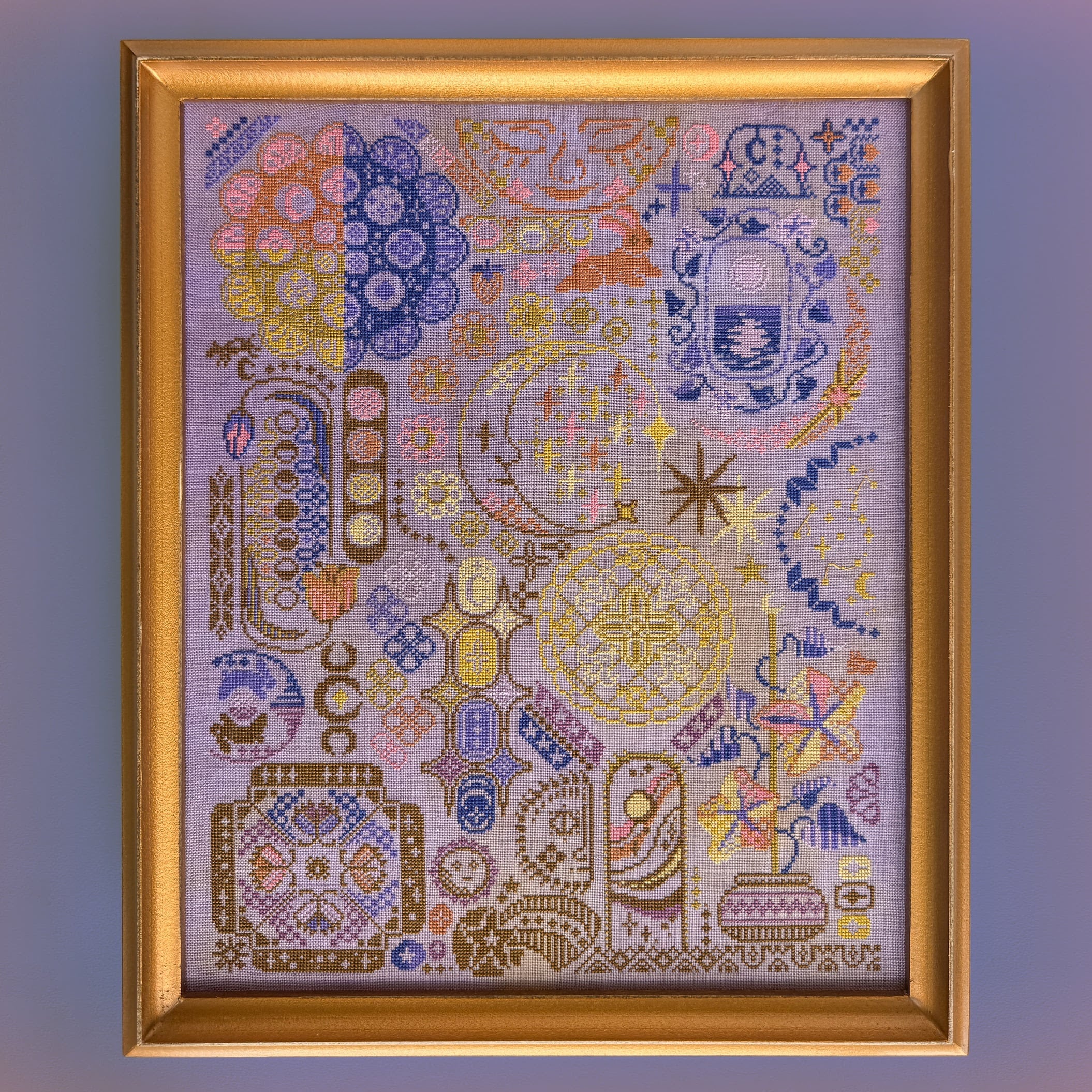 Moon Sampler | JEDxStitch