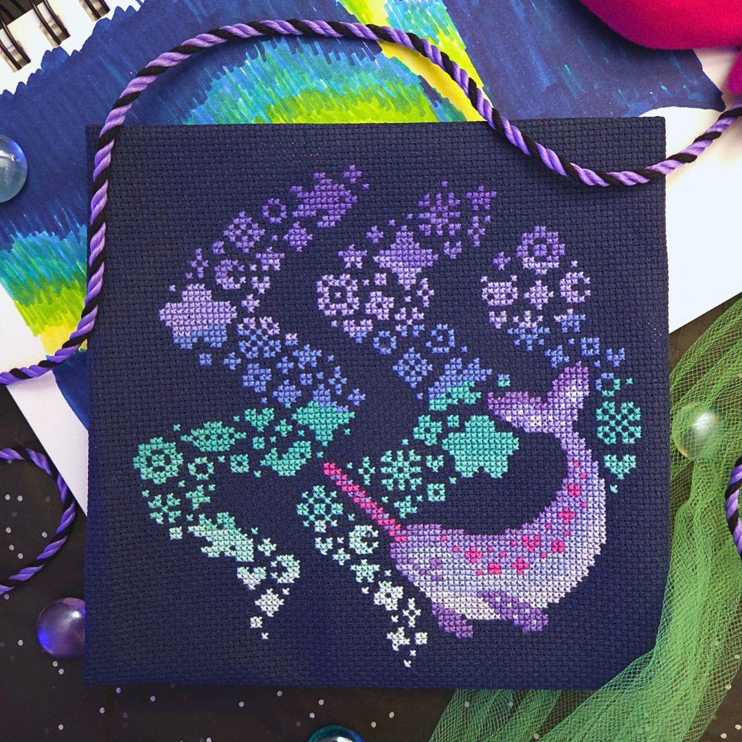 Candypop Narwhal | BAD Stitch
