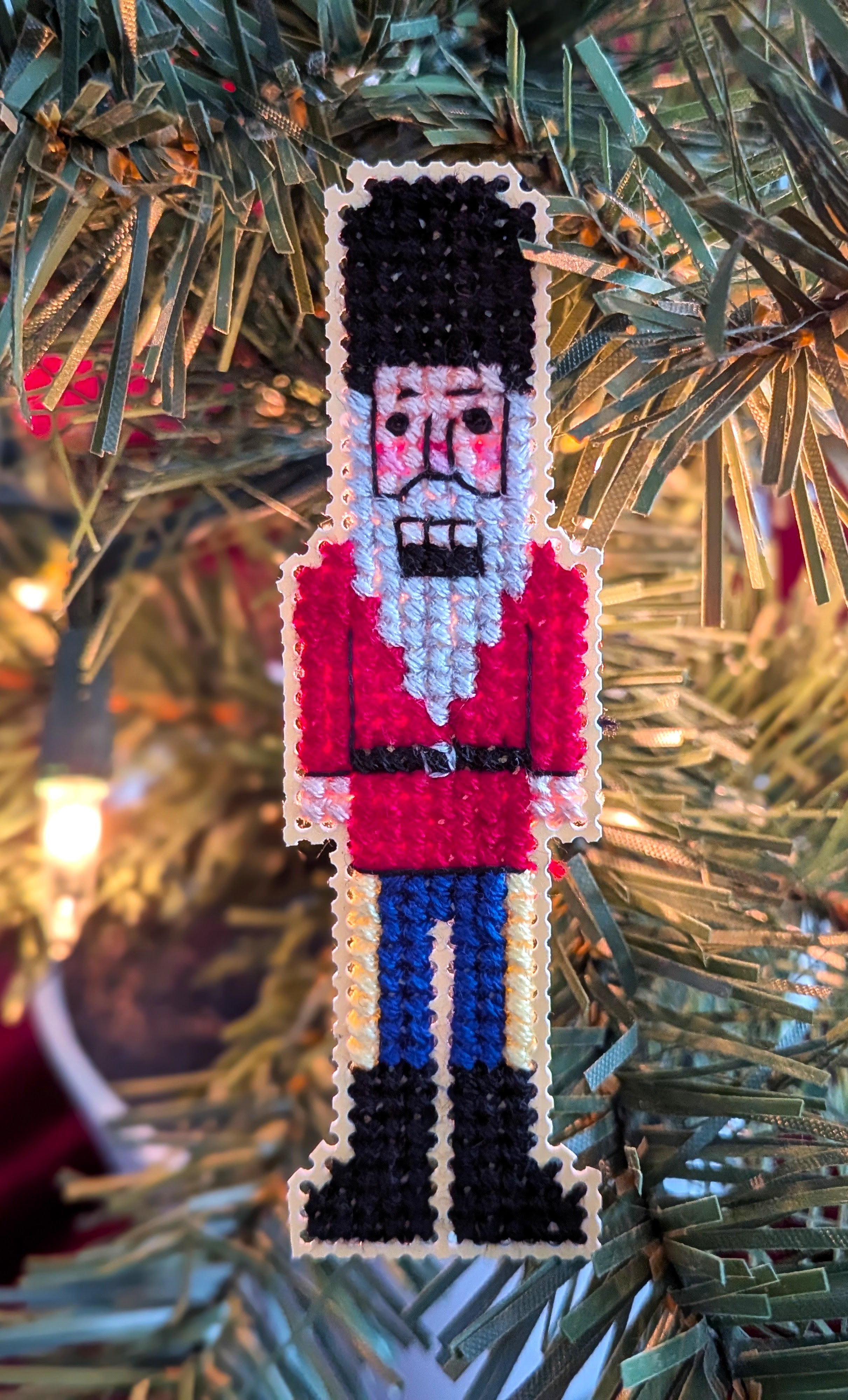 Nutcracker Ornament | Unseamly Stitches