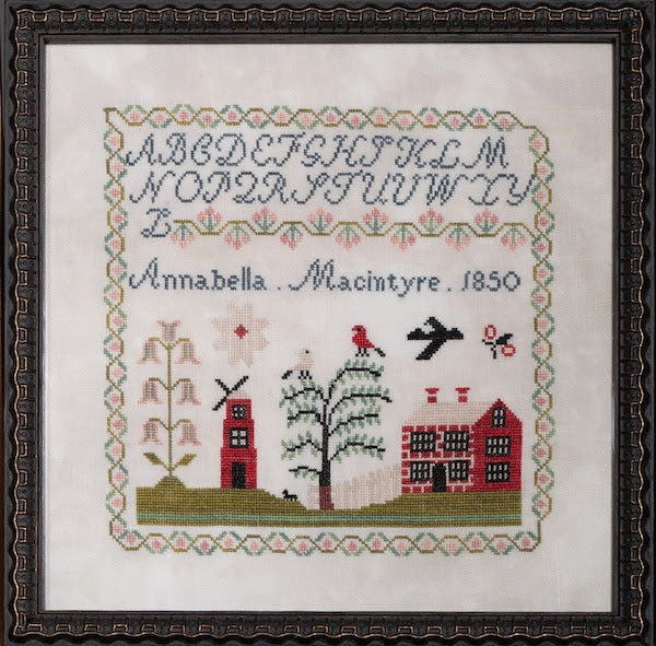 Annabella Mcintyre - 1850 | Olde Willow Stitchery
