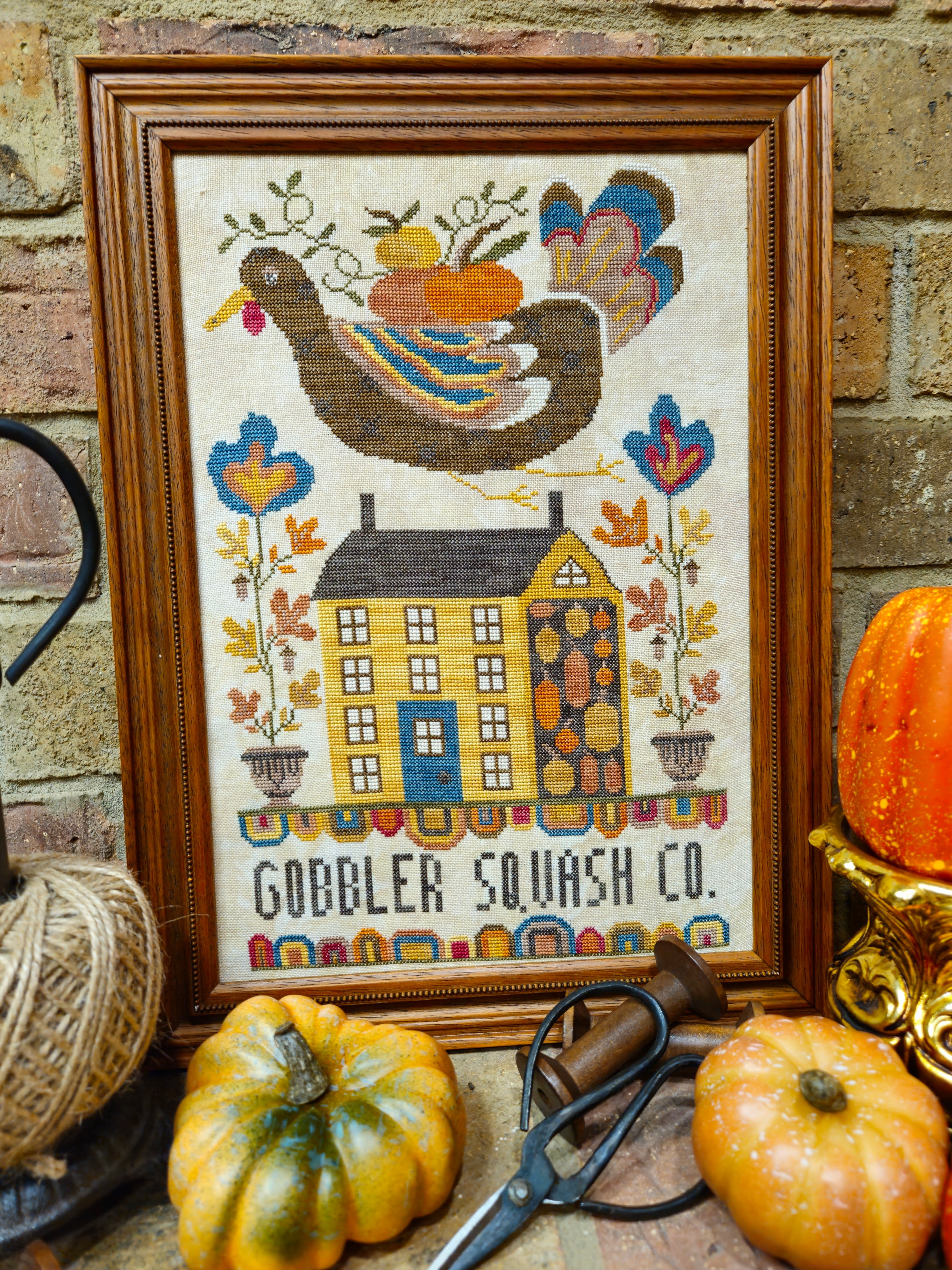 Gobbler Squash Co. | Quaint Rose Needlearts