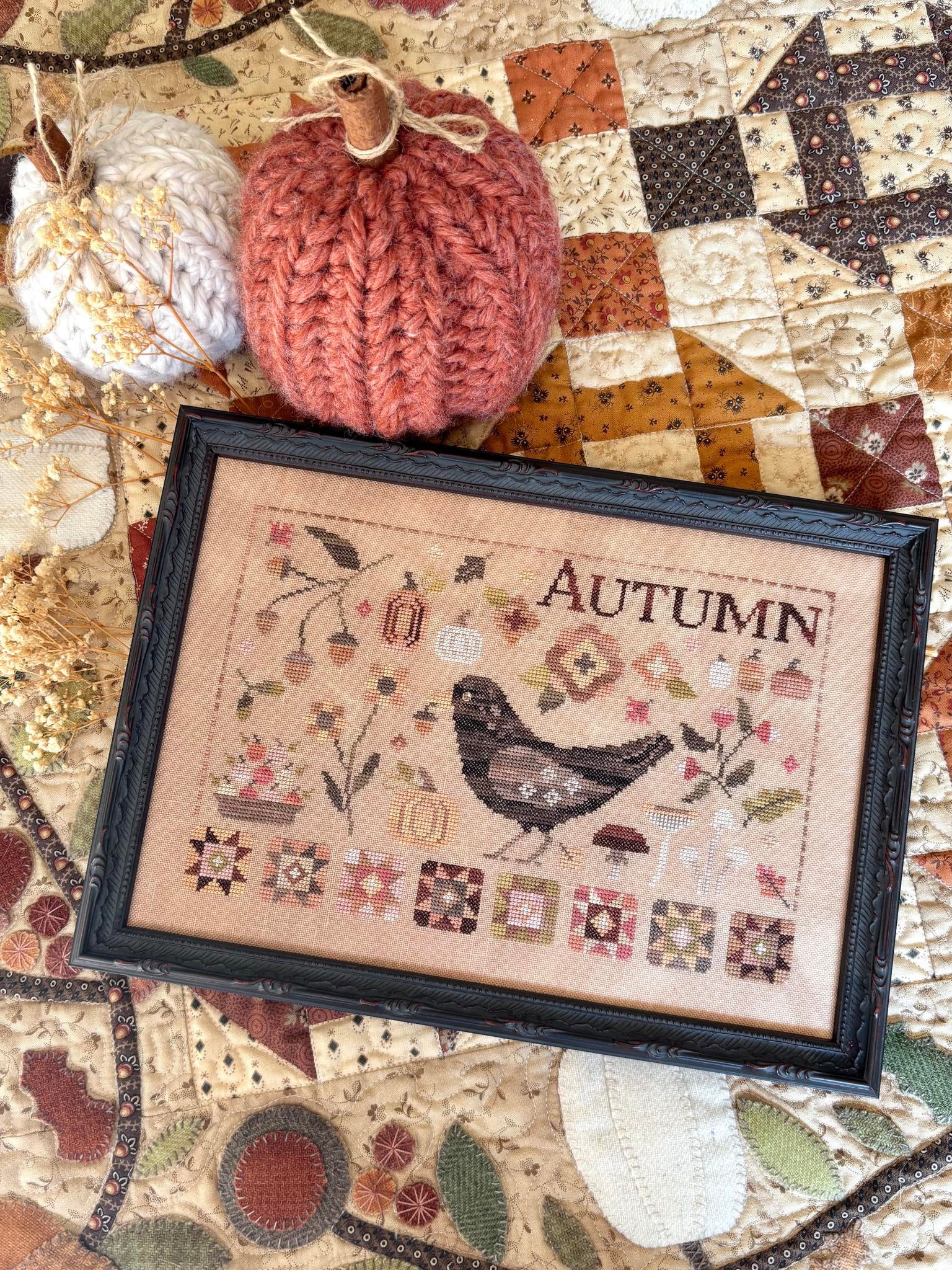 Autumn Blackbird | Blueberry Ridge Design